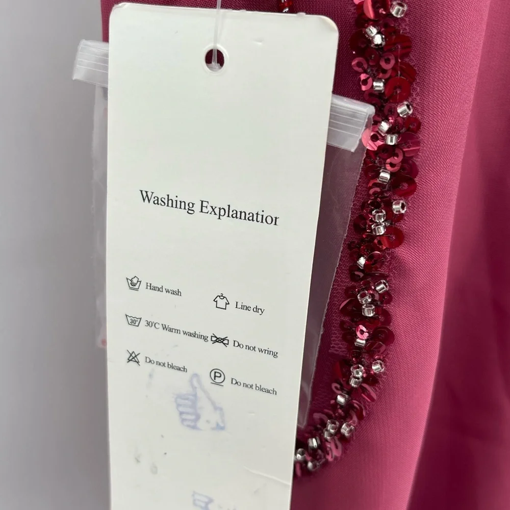 Elegant Burgundy Gown, Mother of the Bride